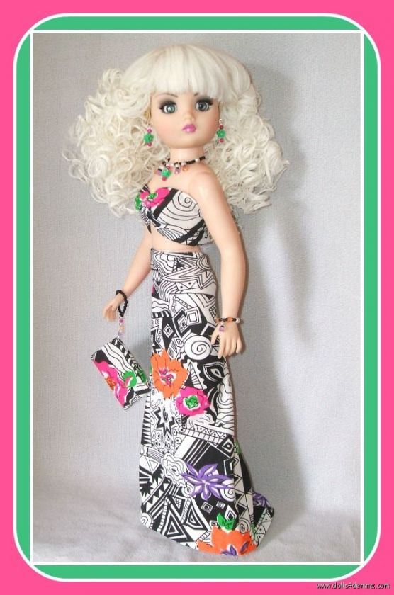   pc FASHION PURSE JEWELRY 4 CISSY DOLL sexy tropical custom d4e  