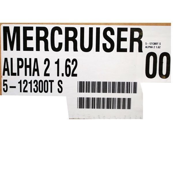 MERCRUISER ENGINE ALPHA 1 GEN 2 1.62 BOAT STERNDRIVE  