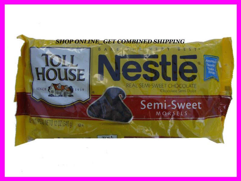 12 0z. Nestle Toll House Semi Sweet Chocolate morsels  