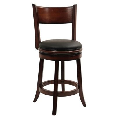   SWIVEL COUNTER STOOL BARSTOOL BY BORAAM CHESTNUT 43129 @ Target  