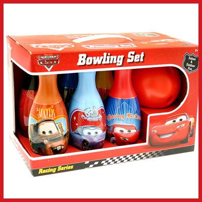 Disney Pixar Cars Mcqueen Kids Bowling Set  