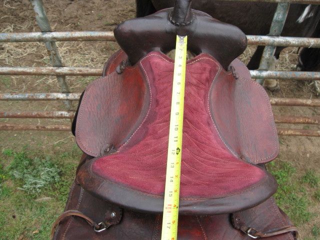   Western Saddle All Around Ranch Work Trail Pleasure Made In U.S.A. NR