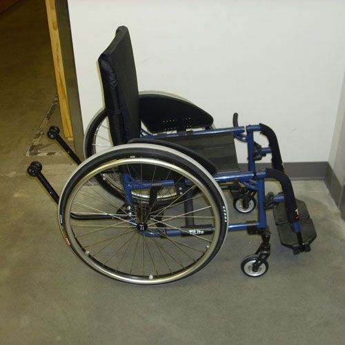 TiLite 14x14 Aero X Aluminum Wheelchair SN 31158  