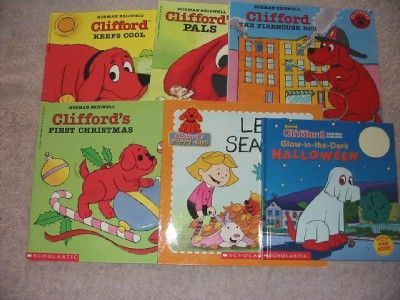 44 CHILDREN PICTURE BOOKS/BARNEY/BLUES CLUES/CLIFFORD/SCOOBY DOO 